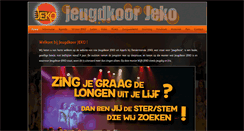 Desktop Screenshot of jeko.be